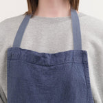 Charvet Editions Home Kitchen Aprons Doudou Apron in Indigo Indigo / 33.5" L X 30.75" W
