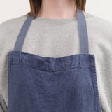Charvet Editions Home Kitchen Aprons Doudou Apron in Indigo Indigo / 33.5" L X 30.75" W