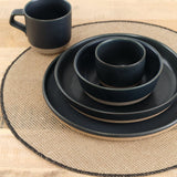 Charvet Editions Home Kitchen Placemats Round Quadrille Placemat