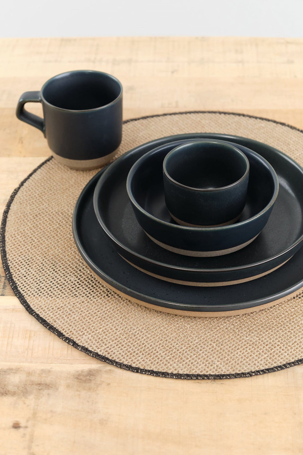 Charvet Editions Home Kitchen Placemats Round Quadrille Placemat