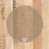 Charvet Editions Home Kitchen Placemats Round Quadrille Placemat Naturel / 15" Dia