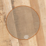 Charvet Editions Home Kitchen Placemats Round Quadrille Placemat Bois / 15" Dia