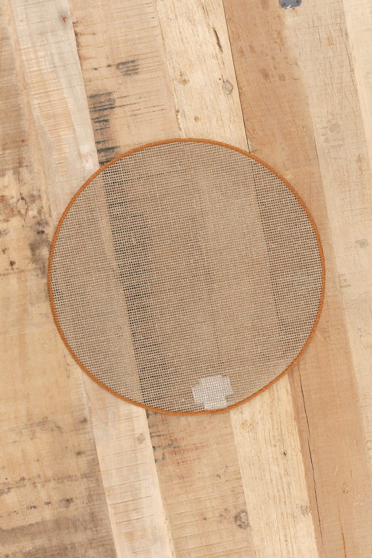 Charvet Editions Home Kitchen Placemats Round Quadrille Placemat Bois / 15" Dia