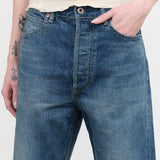 Medium Wash 12 oz Selvedge Denim Monroe Cut by Mt. Washington Pottery