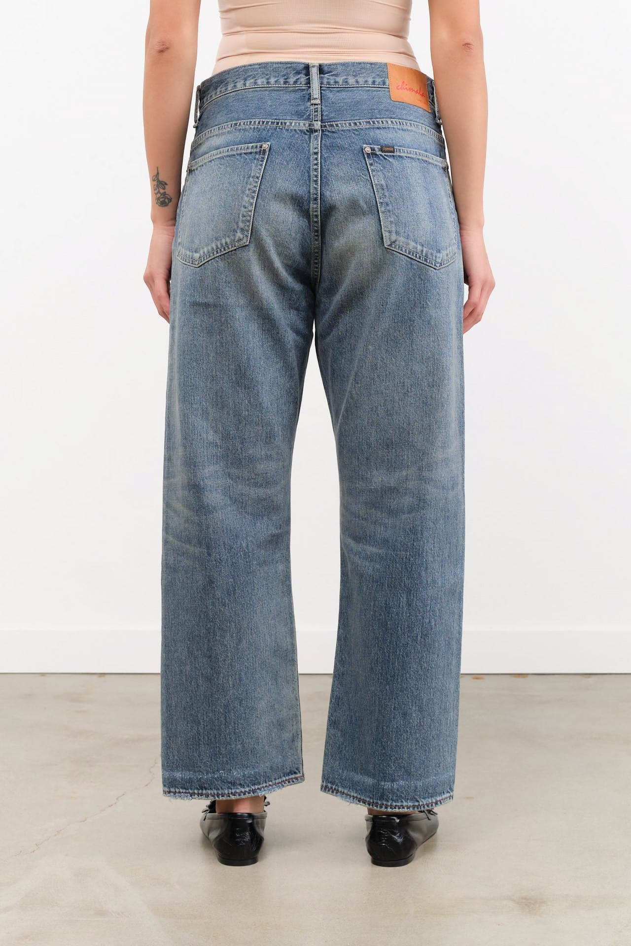 Chimala Apparel Womens Denim 13.5 oz Selvedge Denim Baggy Cut