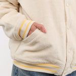 Chimala Apparel Womens Jackets Fleece Lined Rib Sport Jacket