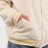 Chimala Apparel Womens Jackets Fleece Lined Rib Sport Jacket