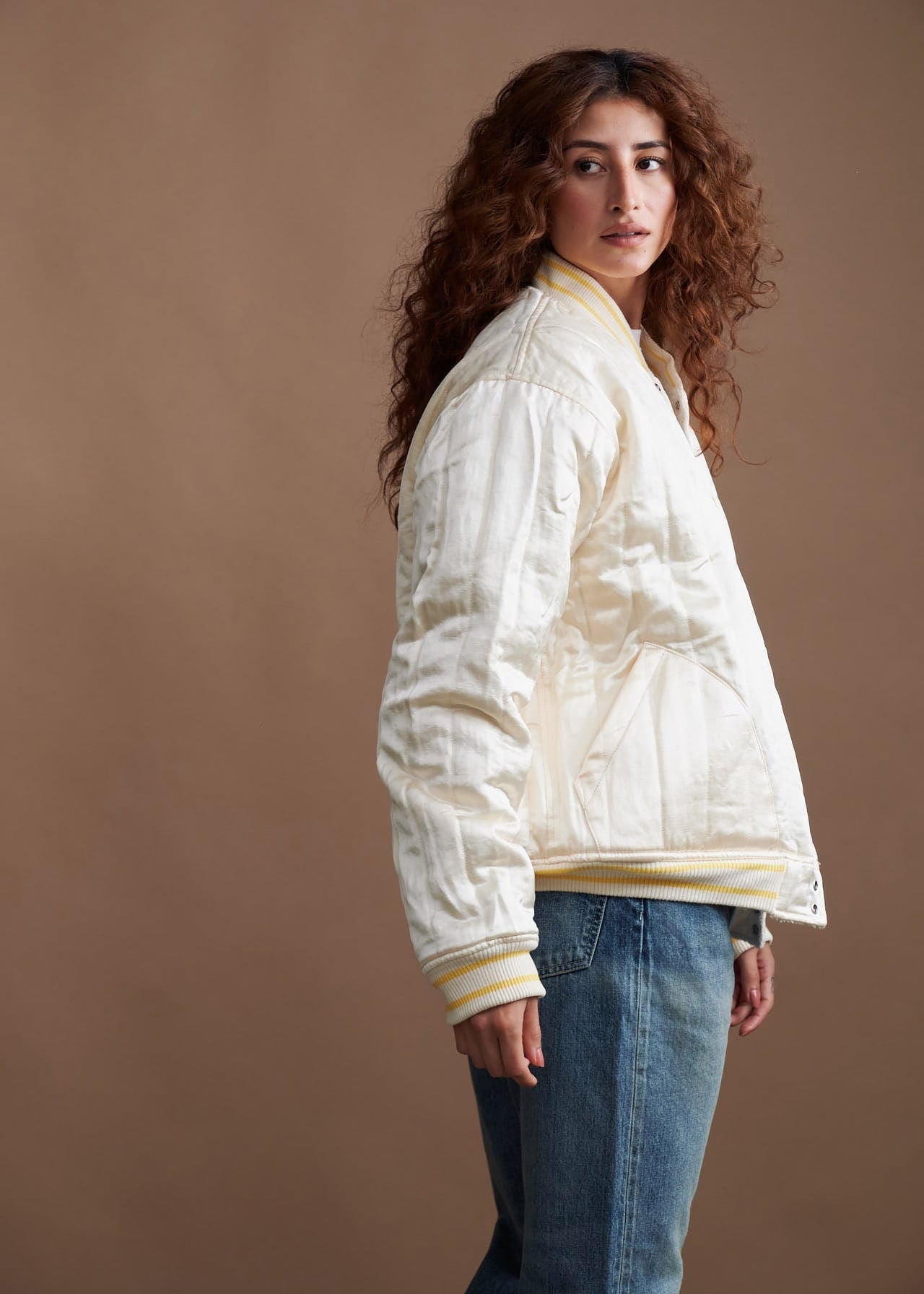 Chimala Apparel Womens Jackets Fleece Lined Rib Sport Jacket