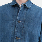 Chimala Apparel Womens Jackets Unisex 11 oz Selvedge Denim Chore Jacket