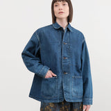 Chimala Apparel Womens Jackets Unisex 11 oz Selvedge Denim Chore Jacket