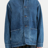 Chimala Apparel Womens Jackets Unisex 11 oz Selvedge Denim Chore Jacket