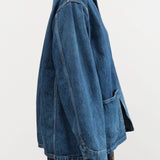 Chimala Apparel Womens Jackets Unisex 11 oz Selvedge Denim Chore Jacket