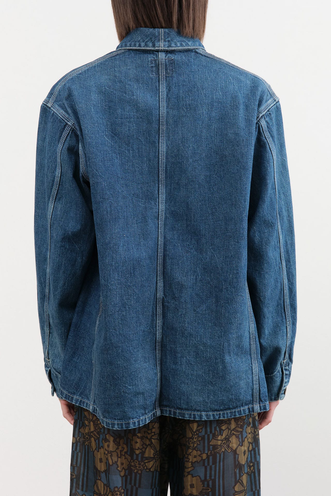 Chimala Apparel Womens Jackets Unisex 11 oz Selvedge Denim Chore Jacket
