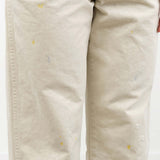 Chimala Apparel Womens Denim Unisex 12 oz W Width Denim Adjustable Waist in Ivory
