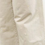 Chimala Apparel Womens Denim Unisex 12 oz W Width Denim Adjustable Waist in Ivory