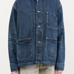 Chimala Apparel Womens Jackets Unisex Amoskeag Selvedge Denim Chore Jacket