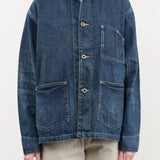 Chimala Apparel Womens Jackets Unisex Amoskeag Selvedge Denim Chore Jacket