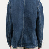 Chimala Apparel Womens Jackets Unisex Amoskeag Selvedge Denim Chore Jacket