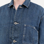 Chimala Apparel Womens Jackets Unisex Amoskeag Selvedge Denim Chore Jacket