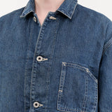 Chimala Apparel Womens Jackets Unisex Amoskeag Selvedge Denim Chore Jacket