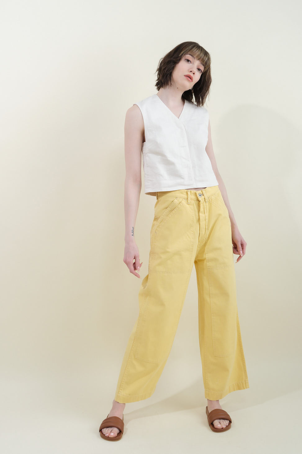 Rachel Comey tops paired with Chimala pants