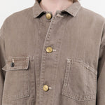 Chimala Apparel Womens Jackets Unisex Denim Short Chore Jacket
