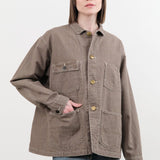 Chimala Apparel Womens Jackets Unisex Denim Short Chore Jacket