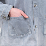 Pocket view of Unisex Hickory Coverall