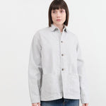Chimala Apparel Womens Jackets Unisex Jacquard Pique Chore Jacket