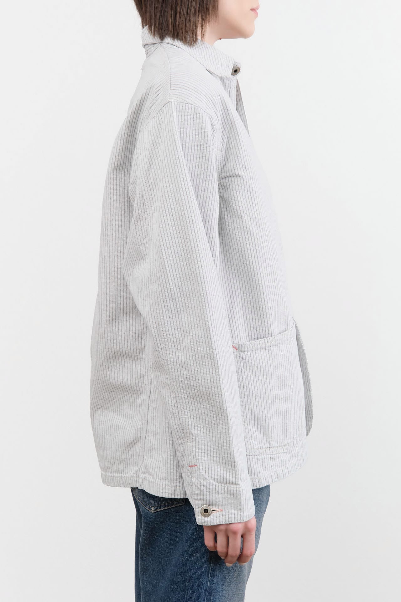 Chimala Apparel Womens Jackets Unisex Jacquard Pique Chore Jacket