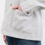 Chimala Apparel Womens Jackets Unisex Jacquard Pique Chore Jacket