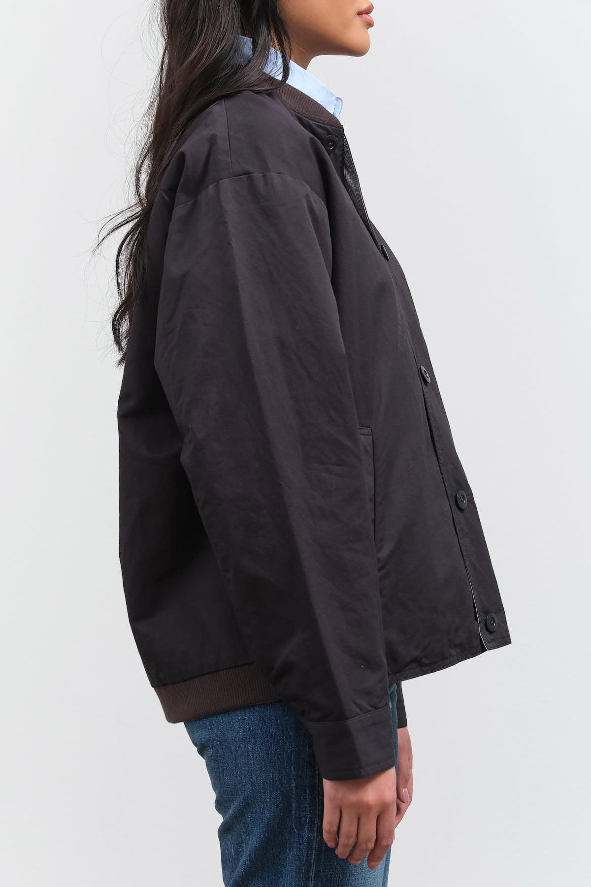 Side view of Unisex Reversible Driving Jacket