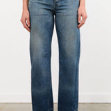 Chimala Apparel Womens Denim Unisex Straight Cut 13.5 oz Selvedge Denim in Dark Engineer