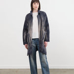 Chimala Apparel Womens Denim Unisex Straight Cut 13.5 oz Selvedge Denim in Smoky Medium