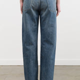 Chimala Apparel Womens Denim Unisex Straight Cut 13.5 oz Selvedge Denim in Smoky Medium