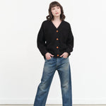 Chimala Apparel Womens Denim Used Ankle Cut 13.5 oz Selvedge Denim in Dark Vintage Dark Vintage / 25