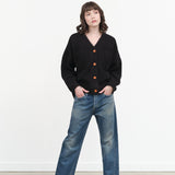 Chimala Apparel Womens Denim Used Ankle Cut 13.5 oz Selvedge Denim in Dark Vintage Dark Vintage / 25