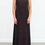 Dawa Dress by Christian Wijnants in Dark Brown Wavelet