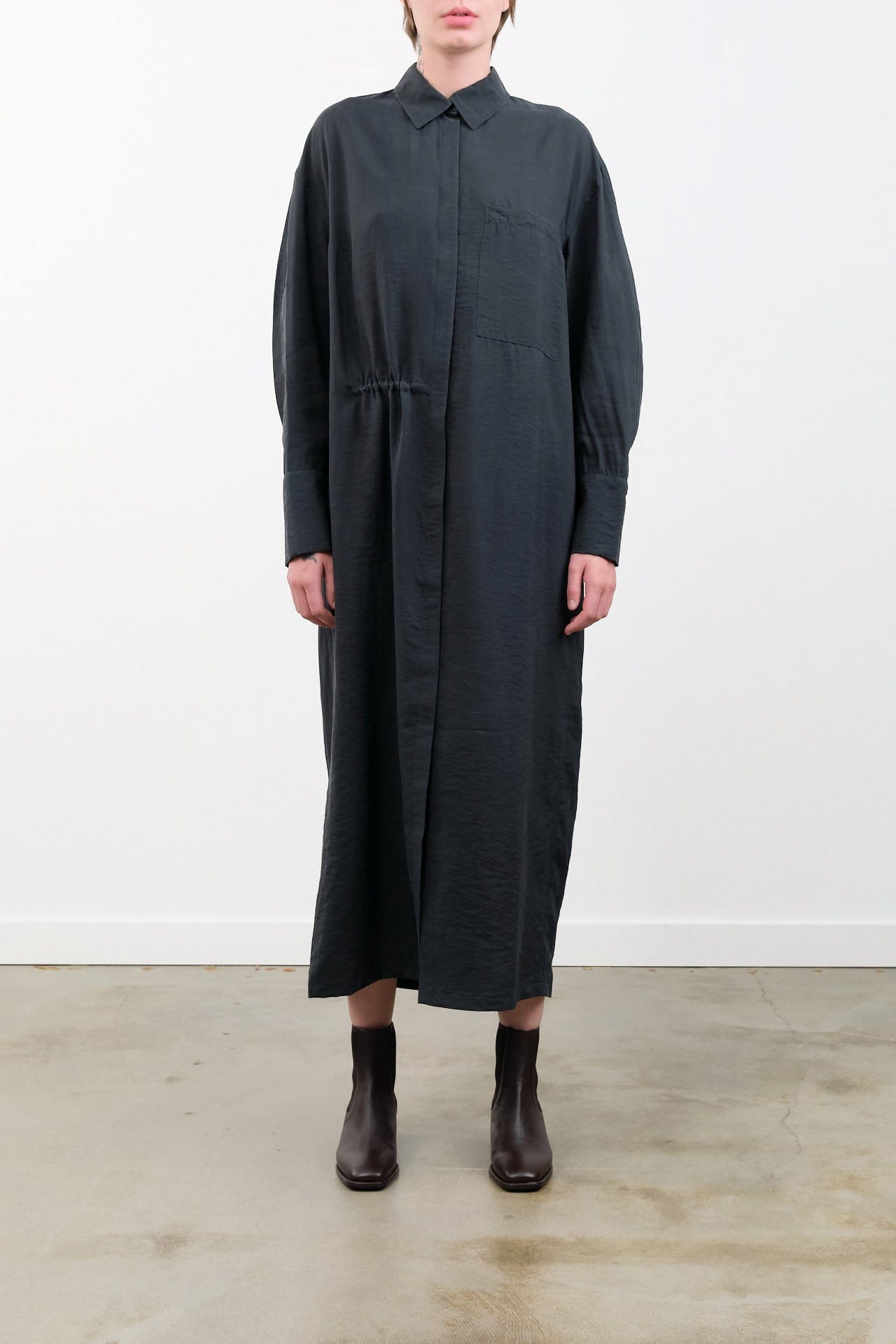 Christian Wijnants Diola Dress Deep Petrol / 40 Christian Wijnants Diola Dress Deep Petrol / 40