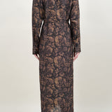 Christian Wijnants Camelia Mocha Darkah Dress