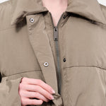Christian Wijnants Apparel Womens Outerwear Jani Coat in Smokey Olive