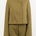 Christian Wijnants Apparel Womens Jackets Javas Cropped Tailored Jacket