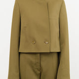Christian Wijnants Apparel Womens Jackets Javas Cropped Tailored Jacket