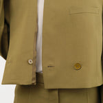 Christian Wijnants Apparel Womens Jackets Javas Cropped Tailored Jacket