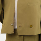 Christian Wijnants Apparel Womens Jackets Javas Cropped Tailored Jacket