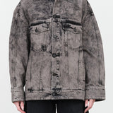 Jaya Jacket by Christian Wijnants in Arctic Grey Denim