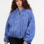 Christian Wijnants Joelle Jacket in Blue Melange