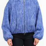 Joelle Jacket by Christian Wijnants in Blue Melange