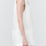 Christian Wijnants Sale  Sleeveless Vest Jollo Waistcoat in Ivory White