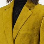 Golden Velour Jordi Jacket by Christian Wijnants 